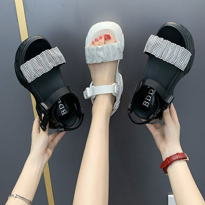 Sandalias Deportivas Cómodas Estilo Coreano con Punta Redonda - Image 11