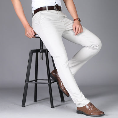 Pantalones rectos slim fit para hombre - Image 4