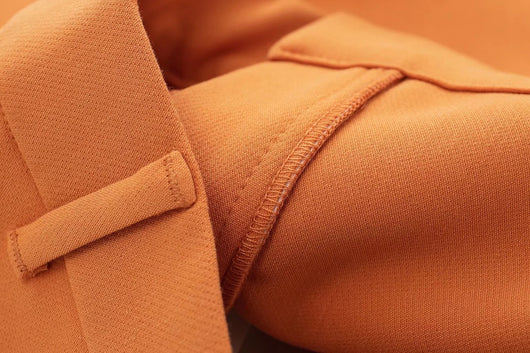 Conjunto Blazer Cropped con Moño y Pantalón Culotte - Image 6