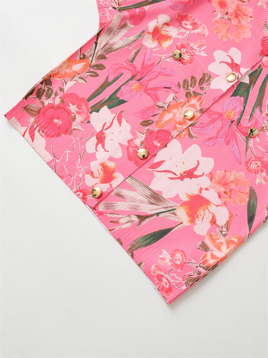 Chaqueta Tejida Estampado Floral Estilo Europeo y Americano - Image 8