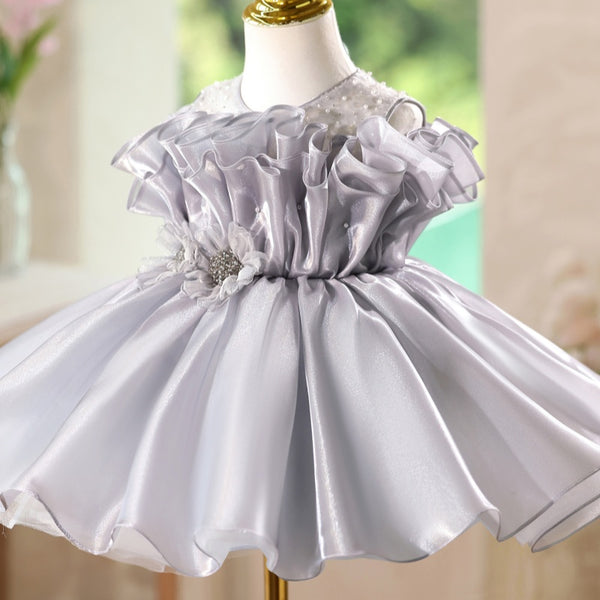 Vestido de Princesa Elegante para Niña - Fiesta de Cumpleaños y Eventos Especiales