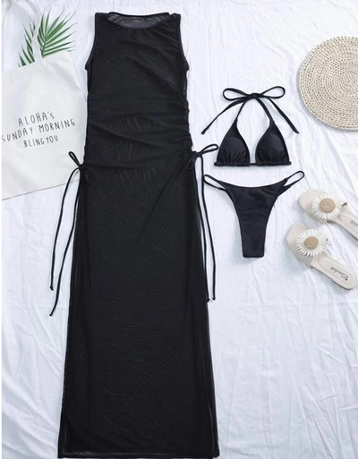 Traje de Baño Escotado con Abertura Lateral Elegante - Image 10