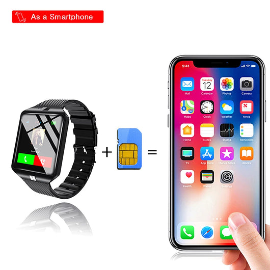 Reloj Inteligente Deportivo con Cámara, SIM y Soporte TF Card - Image 11