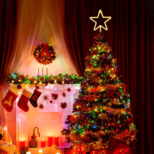 Luz Estrella 3D Luminosa para Árbol de Navidad - Image 9