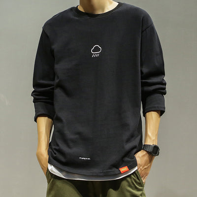 Suéter Estampado Hombre Estilo Coreano Moderno - Image 8