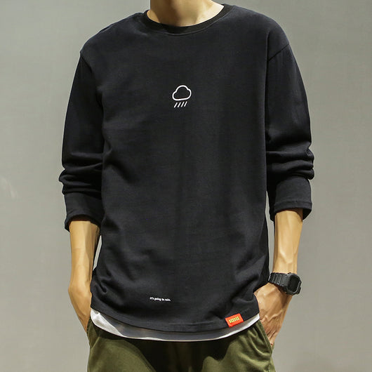 Suéter Estampado Hombre Estilo Coreano Moderno - Image 8