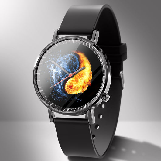 Reloj de Negocios Calavera Cielo Estrellado Cuarzo Blanco - Image 8