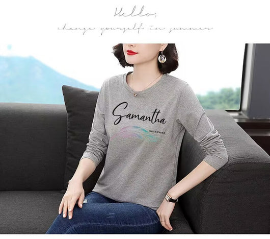 Blusa Casual de Manga Larga para Mujer Madura - Cómoda y Versátil - Image 12