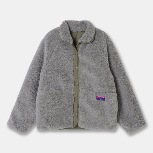 Abrigo de Lana de Cordero Gruesa para Mujer Estilo Coreano Invierno - Diseño Reversible con Cuello Alto - Image 9