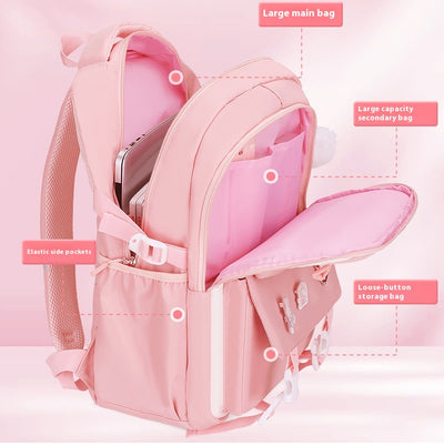 Mochila Escolar de Gran Capacidad Ergonómica para Niños - Image 60