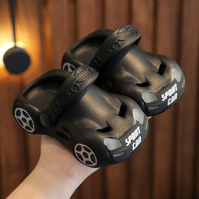 Pantuflas Infantiles con Diseño de Autos Brillantes y Suela Antideslizante - Image 6