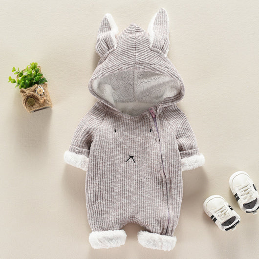 Hamaca para bebé con pijama de terciopelo cálido - Image 7