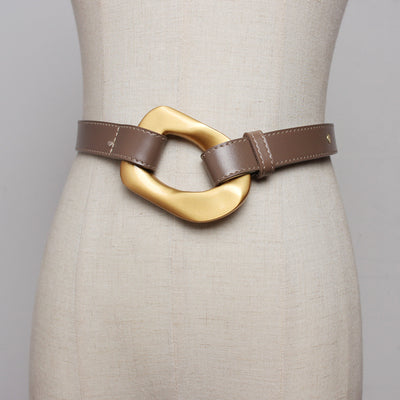 Cinturón de Cuero para Mujer Versátil - Diseño Minimalista - Image 4