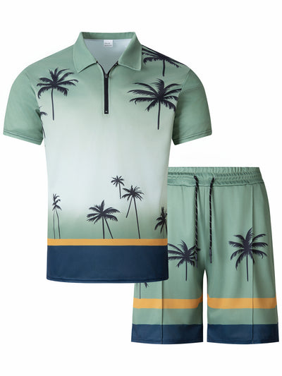 Conjunto Deportivo Hombre Pantalones Cortos y Camiseta Manga Corta - Image 21