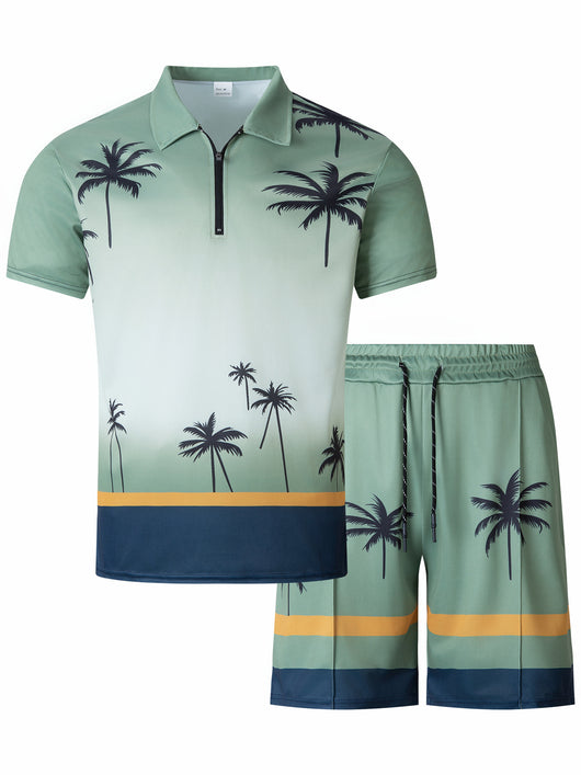 Conjunto Deportivo Hombre Pantalones Cortos y Camiseta Manga Corta - Image 21