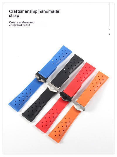 Correa de Reloj Deportiva de Silicona con Hebilla Plegable - Image 20