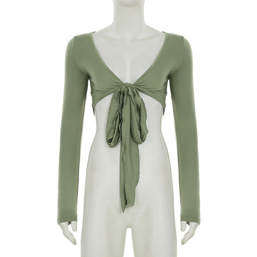 Blusa Escotada Manga Larga Pure Desire - Diseño Seductor y Versátil - Image 12