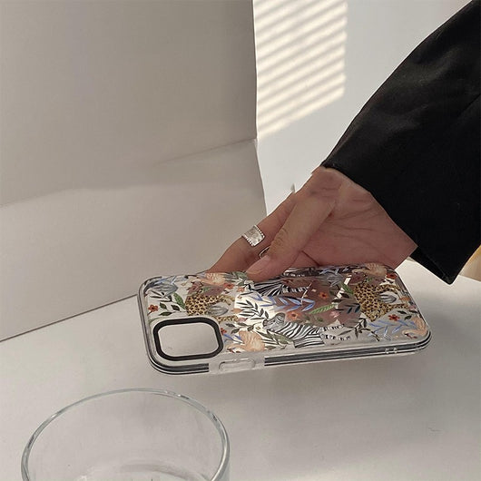 Funda para Celular con Ilustración de Plantas y Animales - Image 2