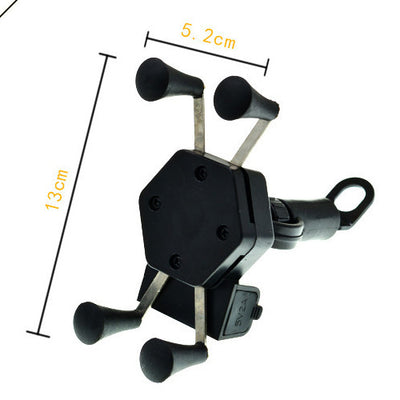 Soporte Recargable para Celular en Moto - Accesorios de Seguridad - Image 8
