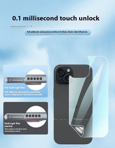 Protector de Pantalla Trasera TPU HD para iPhone 15 Pro Max - Image 7