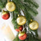 Bolas de Navidad Plásticas Pintadas para Decoración de Fiestas