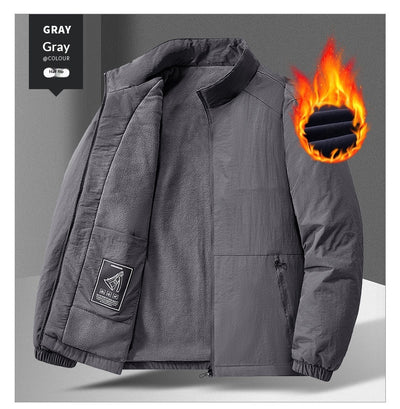 Chaqueta Deportiva Acolchada con Cuello Alzado para Hombre - Image 11
