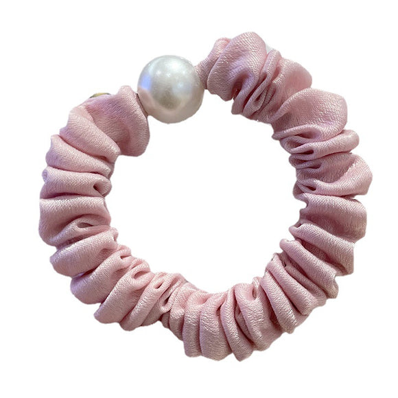 Accesorios para Cabello con Perlas - Sujetador de Cola de Caballo Elegante