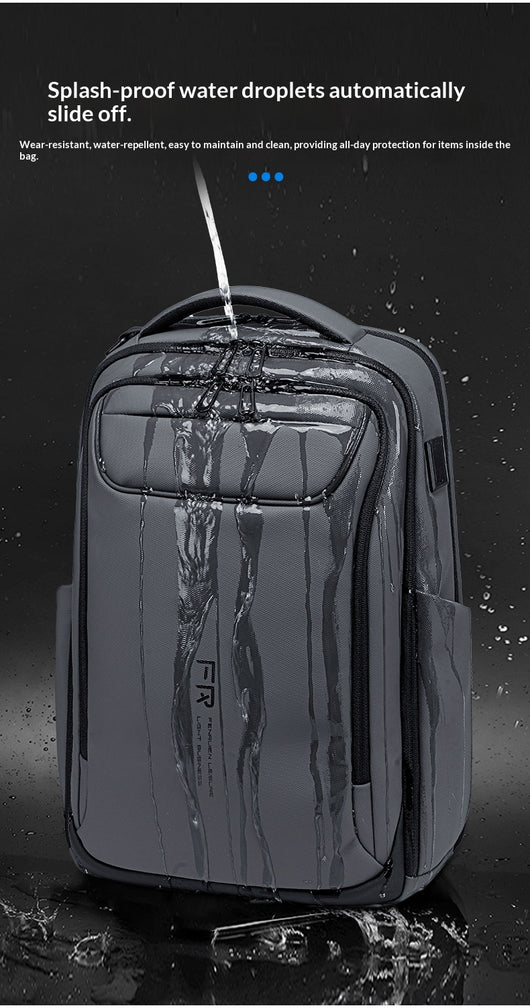 Mochila Casual Minimalista para Hombre - Ideal para Trabajo y Viajes - Image 10
