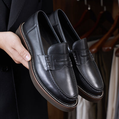 Zapatos de Cuero Transpirables para Hombre - Estilo Ejecutivo Casual - Image 4