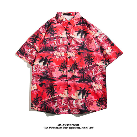 Camisa Hawaiana de Seda Helada para Hombre - Image 19