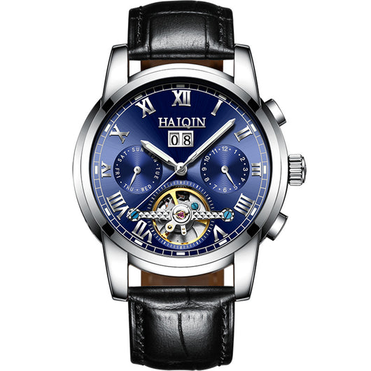 Reloj Automático Mecánico Hueco Luminoso Resistente al Agua para Hombre - Image 17