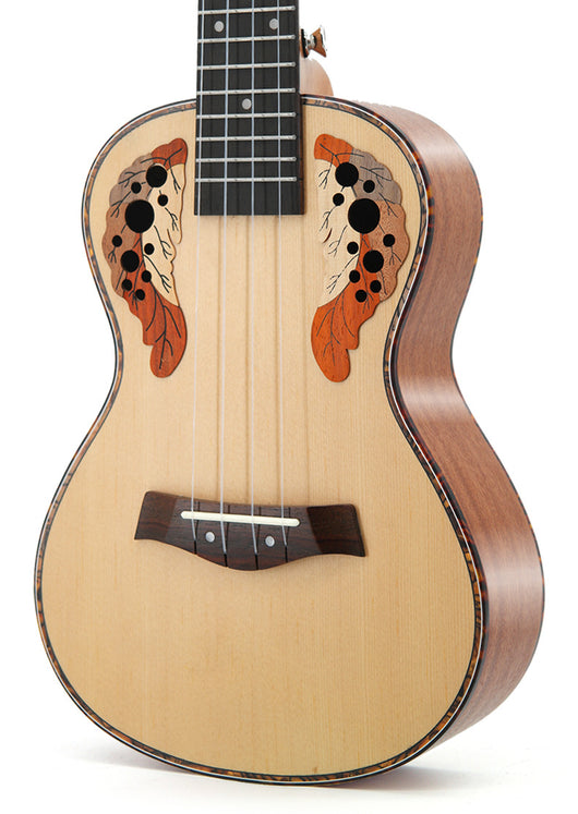 Ukelele Soprano de Pícea de 23 Pulgadas con Agujero de Uva - Image 11