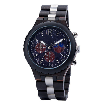 Reloj de Cuarzo Leisure Business con Madera Natural - Image 10
