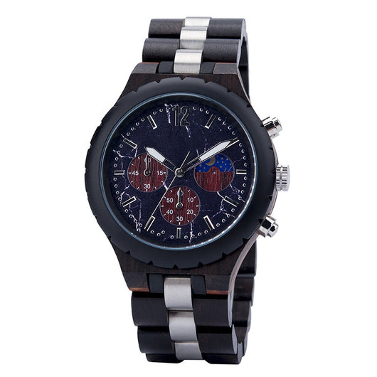 Reloj de Cuarzo Leisure Business con Madera Natural - Image 10