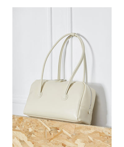 Bolso Boston de Cuero Genuino para Mujer - Portátil y Elegante - Image 29