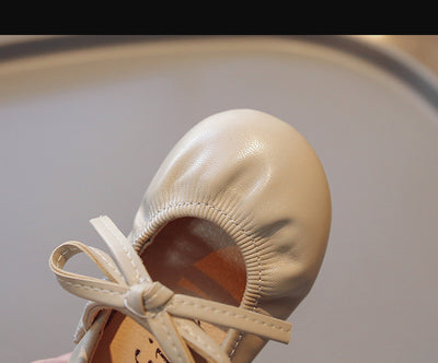 Zapatos Escolares Infantiles Estilo Coreano con Moño Negro - Image 29