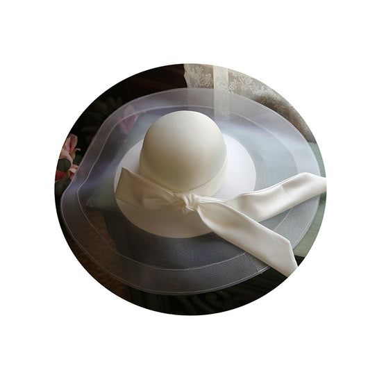 Sombrero Elegante para Sesión de Fotos de Novia - Image 3