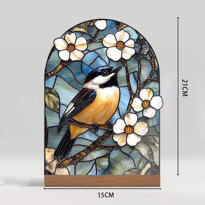 Adornos Decorativos Acrílicos con Efecto Cristal - Flores y Paisajes - Image 4
