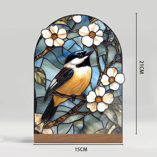 Adornos Decorativos Acrílicos con Efecto Cristal - Flores y Paisajes - Image 4