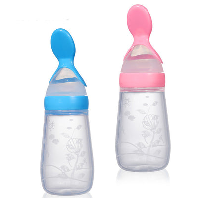 Botella Dispensadora de Cereal de Arroz en Silicona con Base Plana para Bebés - Image 13
