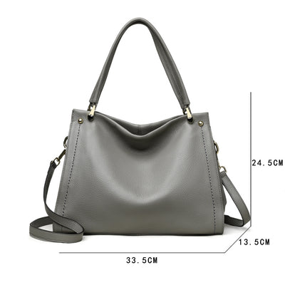 Bolso de Cuero Genuino para Mujer - Diseño Minimalista de Bandolera - Image 6