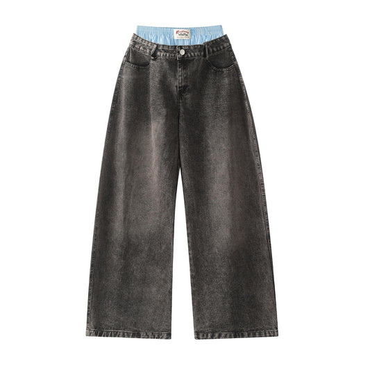 Jeans Rectos Vintage Lavados para Hombre - Estilo Urbano Otoño - Image 11