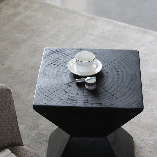 Sofá de Tronco Ji Ji Feng con Mesa de Té - Mueble Creativo para Sala de Estar - Image 7
