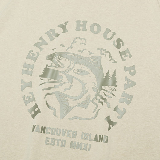 Camiseta Estampado Pez Manga Corta para Hombre - Image 4