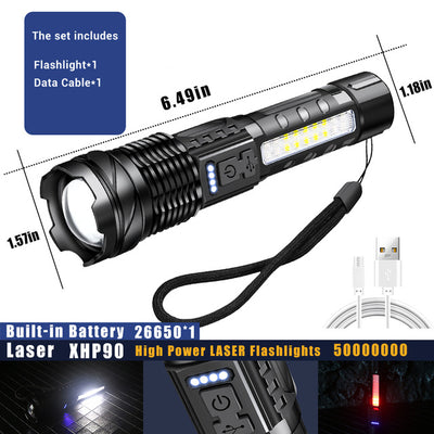 Linterna LED Láser Blanca Impermeable de Alta Potencia - Image 15