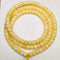 Natural Beeswax Straight Cut Buddha Beads Chicken Oil Crafts Accessories Yellow 6.2mm