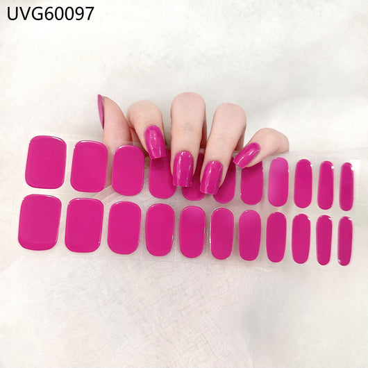 Pegatinas de Gel UV Semicuradas - Parches de Uñas Profesionales - Image 91