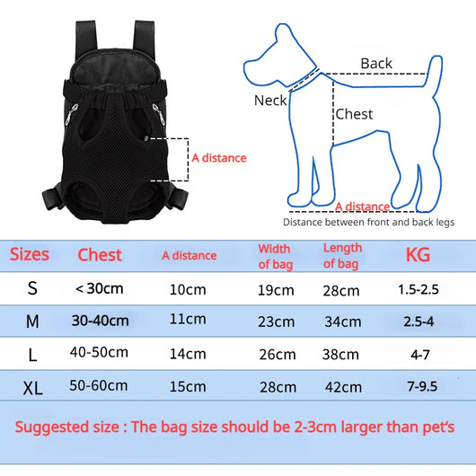 Mochila Transportadora para Perros Pequeños - Portabebé Respirable para Mascotas - Image 12