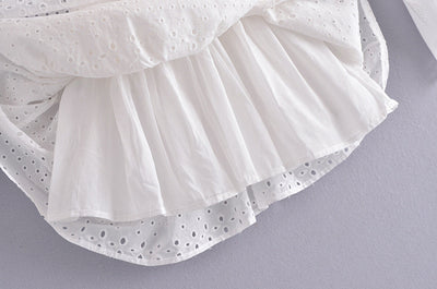 Vestido Largo con Bordados Manga Larga para Mujer - Image 21