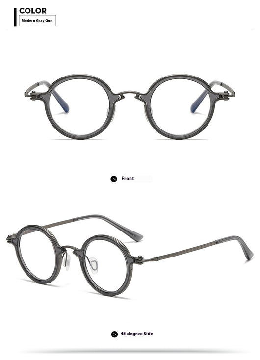Gafas Retro de Titanio Puro con Filtro Luz Azul - Image 14